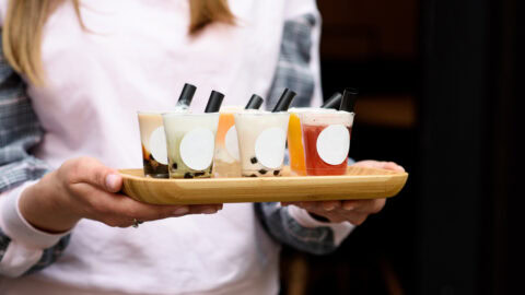 flavored vodka flight