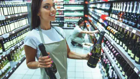 retail liquor store merchandising