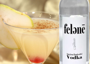 spiced pear martini