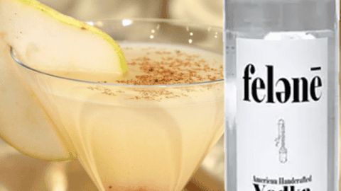 spiced pear martini